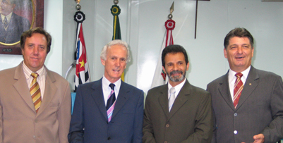 Vereadores eleitos para a nova Mesa Diretora biênio 2007-2008