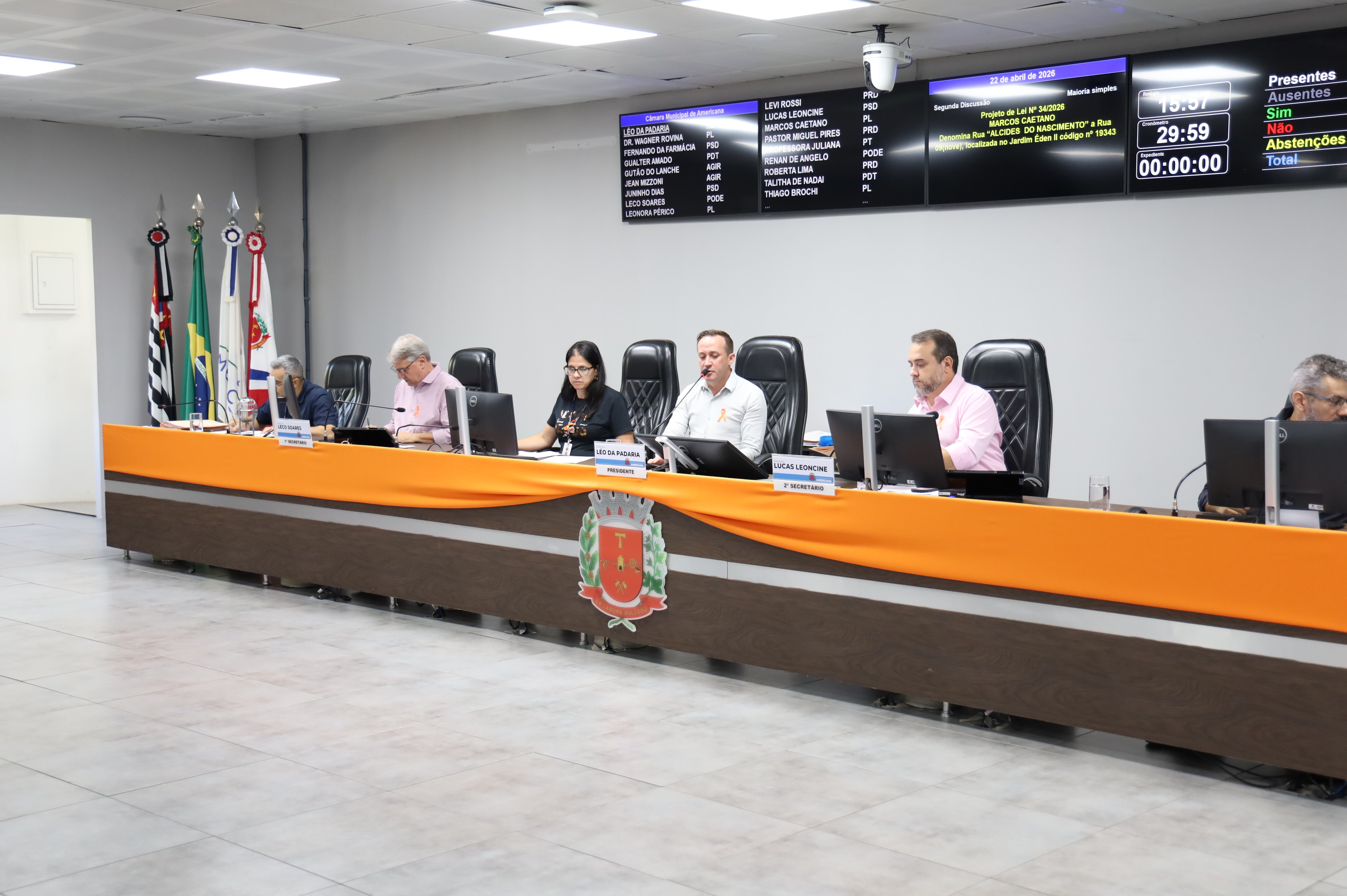 Vereadores aprovam 42 proposituras na sessão ordinária desta quarta-feira (22)